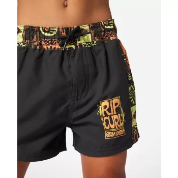 RIP CURL KEV ENERGY BLOCK PANTALONCINO VOLLEY BOY 1-8 ANNI 