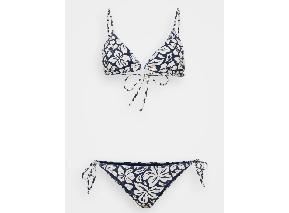 RIP CURL LAS FLORES TRI SET BIKINI DONNA NAVY