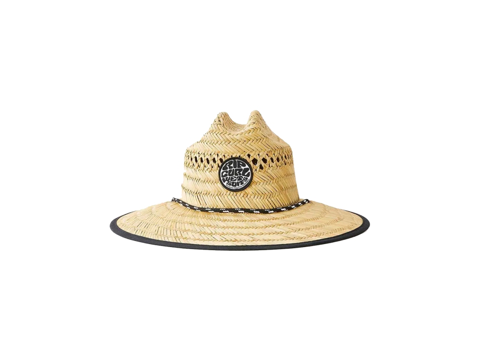 RIP CURL LOGO STRAW HAT CAPPELLO DI PAGLIA