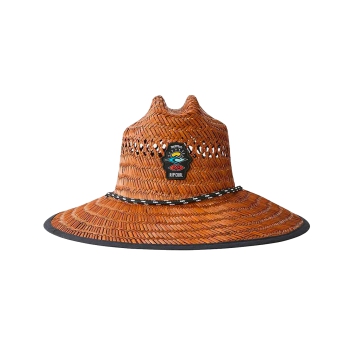 RIP CURL LOGO STRAW HAT CAPPELLO DI PAGLIA BROWN