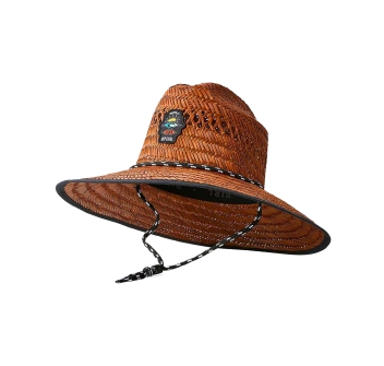RIP CURL LOGO STRAW HAT CAPPELLO DI PAGLIA BROWN