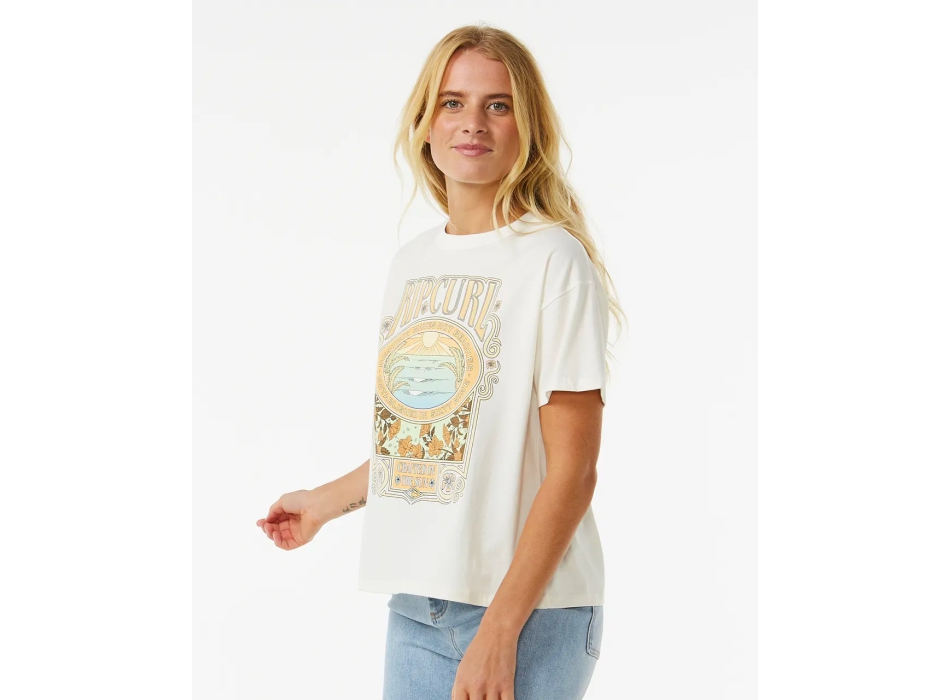 RIP CURL LONG DAYS RELAXED T-SHIRT DONNA