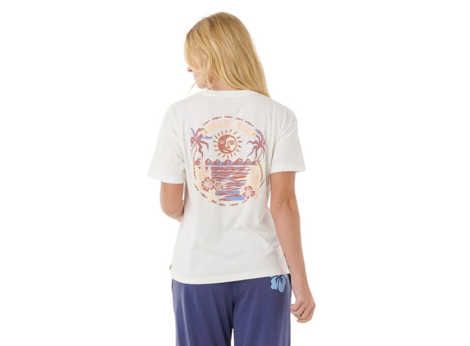 RIP CURL LONG DAYS RELAXED T-SHIRT DONNA