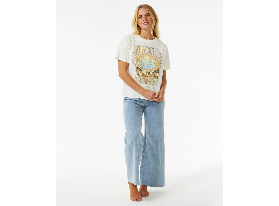 RIP CURL LONG DAYS RELAXED T-SHIRT DONNA