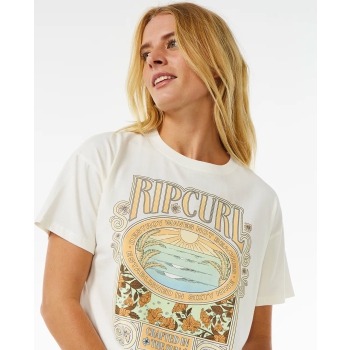 RIP CURL LONG DAYS RELAXED T-SHIRT DONNA