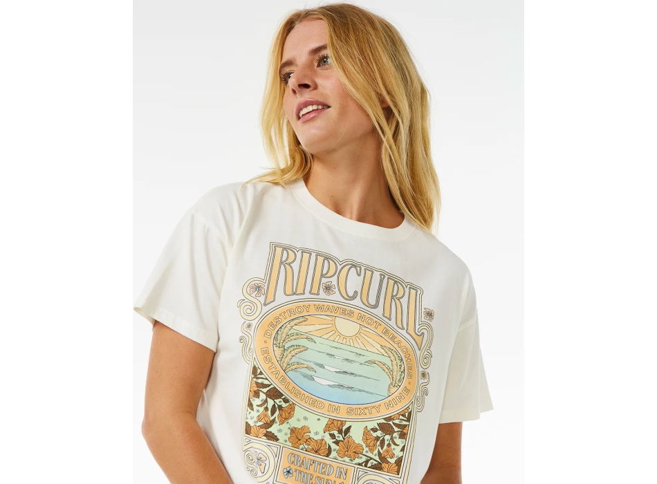 RIP CURL LONG DAYS RELAXED T-SHIRT DONNA