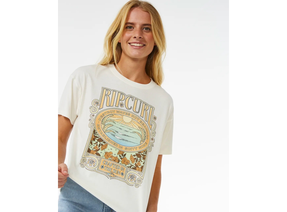 RIP CURL LONG DAYS RELAXED T-SHIRT DONNA