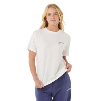 RIP CURL LONG DAYS RELAXED T-SHIRT DONNA