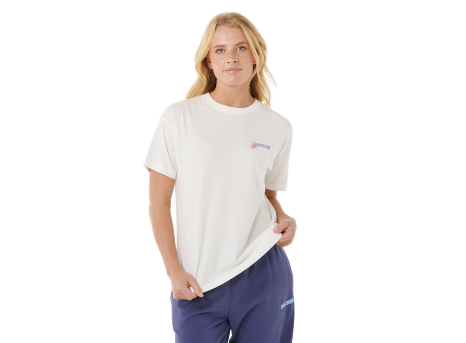 RIP CURL LONG DAYS RELAXED T-SHIRT DONNA