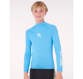 RIP CURL LYCRA AMAZON YOUTH MANICHE LUNGHE PROTEZIONE UV 50+ RED