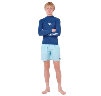 RIP CURL LYCRA AMAZON YOUTH MANICHE LUNGHE PROTEZIONE UV 50+ WHITE