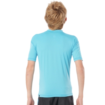 RIP CURL LYCRA BOYS MANICHE CORTE PROTEZIONE UV 50+