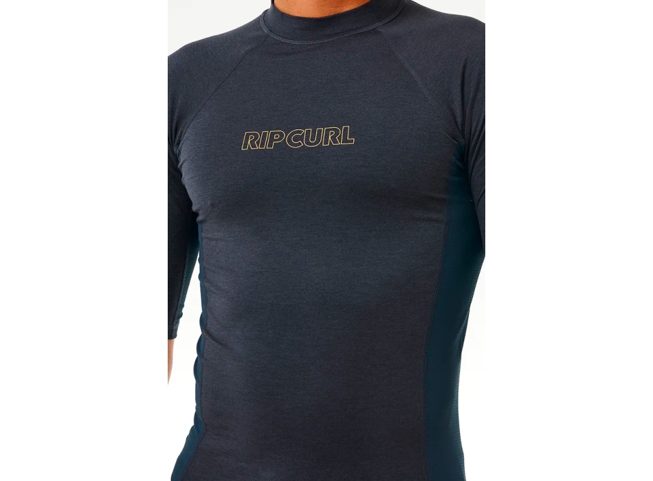 RIP CURL LYCRA DAWN PATROL MANICHE CORTE NAVY MARLE