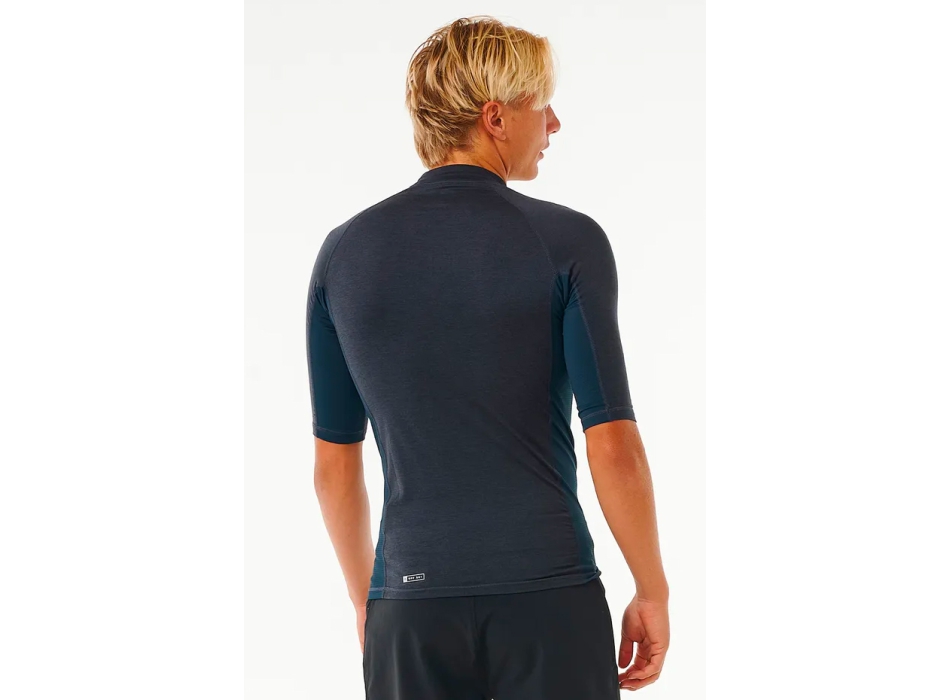 RIP CURL LYCRA DAWN PATROL MANICHE CORTE NAVY MARLE