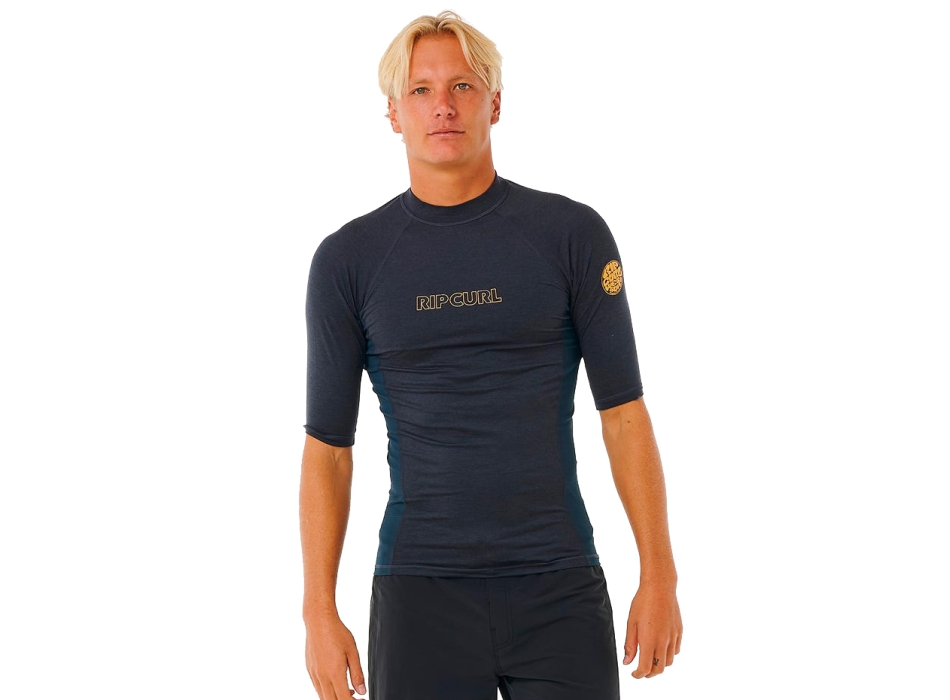 RIP CURL LYCRA DAWN PATROL MANICHE CORTE NAVY MARLE