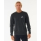 RIP CURL STACK UPF MAGLIA MANICHE LUNGHE UPF50+ BLACK MARLE