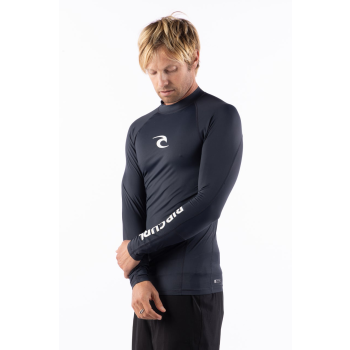 RIP CURL LYCRA MANICHE LUNGHE AMAZON TIGHT FIT GREY HEATHER 