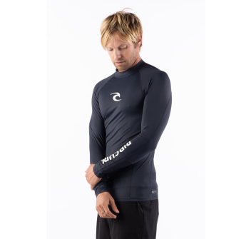 RIP CURL LYCRA MANICHE LUNGHE AMAZON TIGHT FIT GREY HEATHER 