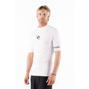 RIP CURL LYCRA MANICHE LUNGHE AMAZON TIGHT FIT WHITE