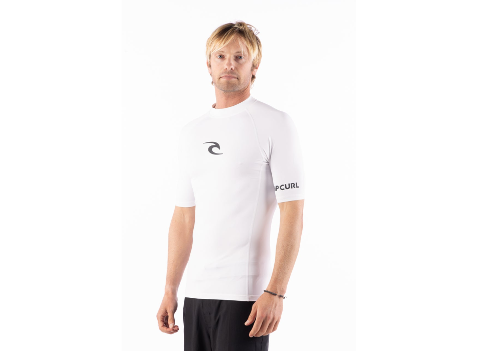 RIP CURL LYCRA MANICHE LUNGHE AMAZON TIGHT FIT WHITE