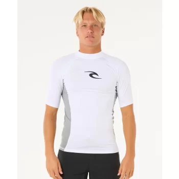 RIP CURL LYCRA WAVES MANICHE CORTE WHITE