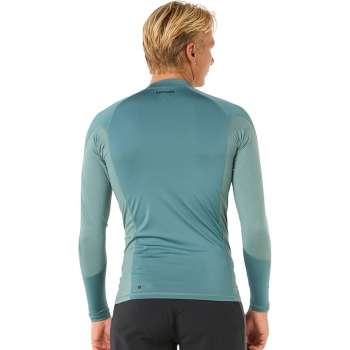 RIP CURL LYCRA WAVES MANICHE LUNGHE BLUESTONE