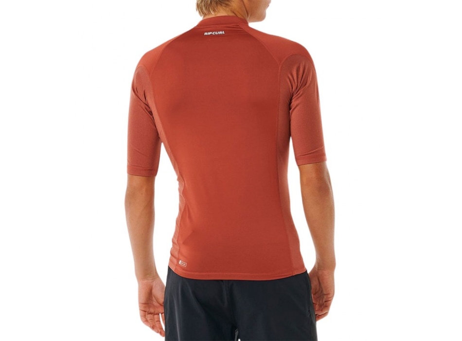 RIP CURL LYCRA WAVES MANICHE LUNGHE RED