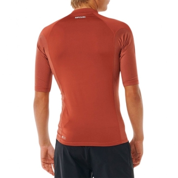 RIP CURL LYCRA WAVES MANICHE LUNGHE RED