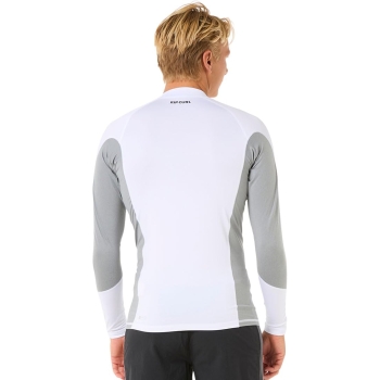 RIP CURL LYCRA WAVES MANICHE LUNGHE WHITE