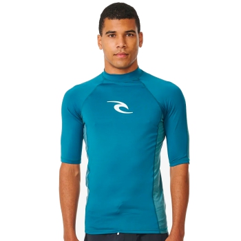RIP CURL LYCRA WAVES PERF MANICHE CORTE DEEP OCEAN