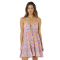 RIP CURL MALIBU COVE MINI DRESS DONNA BLUE