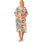 RIP CURL MIXED PONCHO IN SPUGNA DARK CHOCOLATE