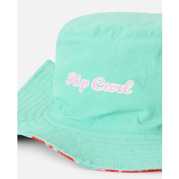 RIP CURL MIXED UPF BUCKET REVERSIBILE BAMBINA TEAL