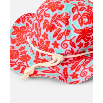 RIP CURL MIXED UPF BUCKET REVERSIBILE BAMBINA TEAL