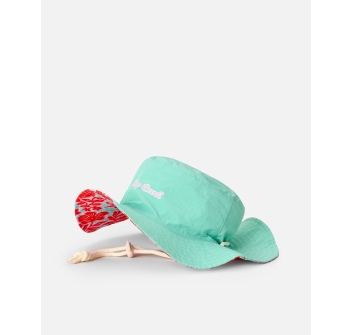 RIP CURL MIXED UPF BUCKET REVERSIBILE BAMBINA TEAL