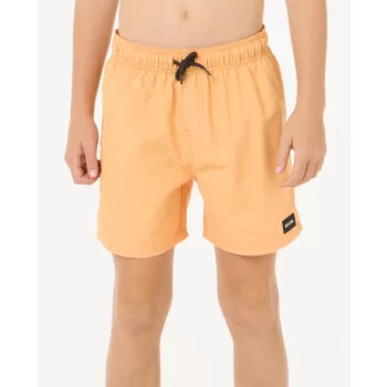 RIP CURL OFFSET VOLLEY RAGAZZO MANDARIN ZEST