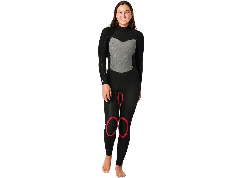 RIP CURL OMEGA 3/2 MUTA DONNA FLAT LOCK BACKZIP