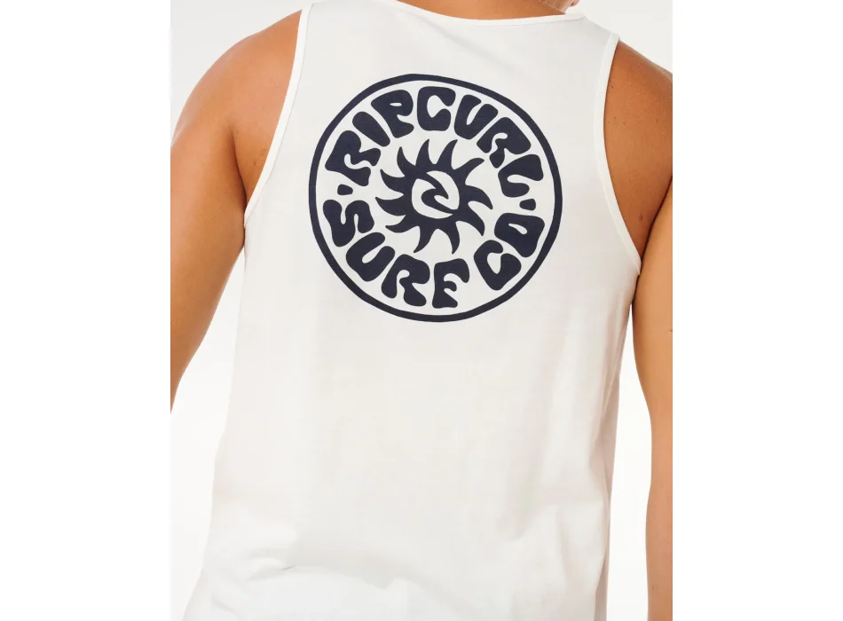 RIP CURL PACIFIC RINSE TANK CANOTTA BONE