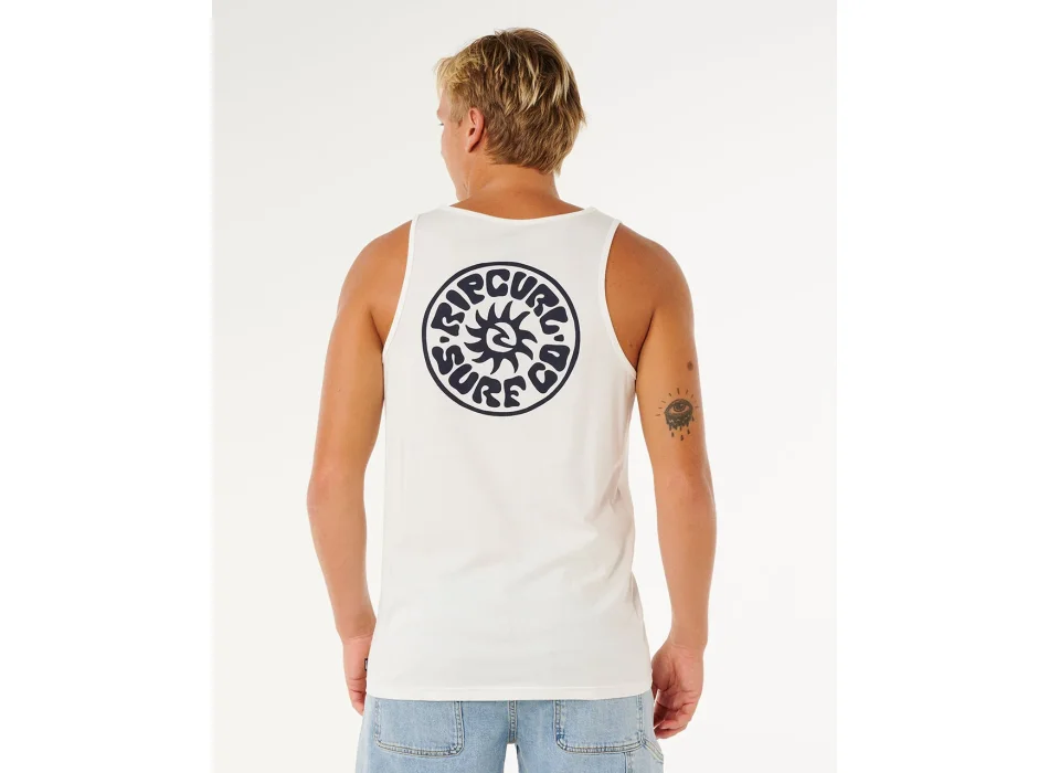 RIP CURL PACIFIC RINSE TANK CANOTTA BONE