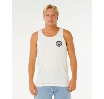 RIP CURL PACIFIC RINSE TANK CANOTTA BONE