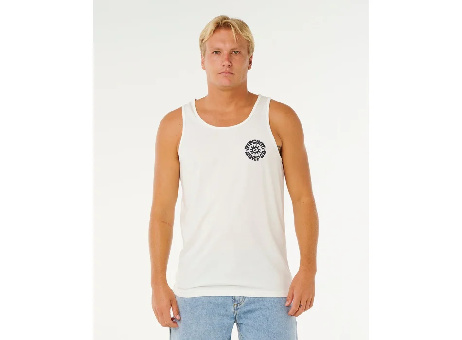 RIP CURL PACIFIC RINSE TANK CANOTTA BONE
