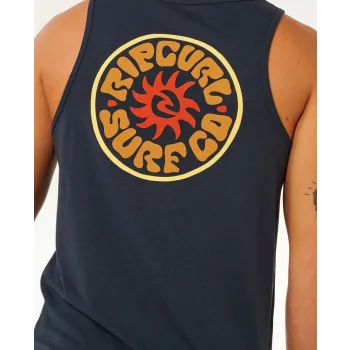 RIP CURL PACIFIC RINSE TANK CANOTTA DARK NAVY