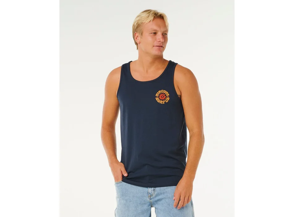 RIP CURL PACIFIC RINSE TANK CANOTTA DARK NAVY