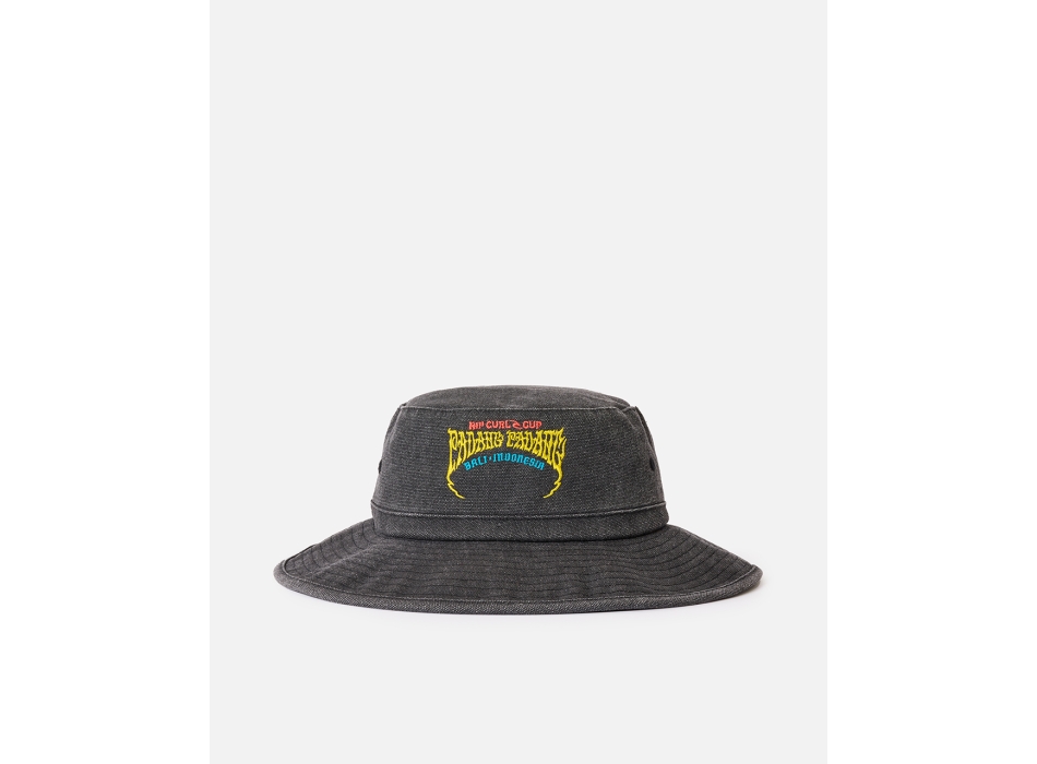 RIP CURL PADANG CUP 26 BRIM CAPPELLO BLACK