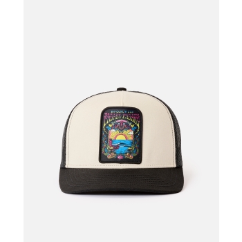 RIP CURL PADANG CUP 26 TRUCKER CAPPELLO WHITE BLACK