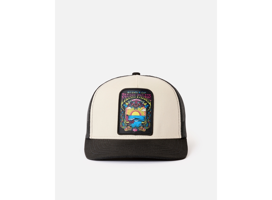 RIP CURL PADANG CUP 26 TRUCKER CAPPELLO WHITE BLACK
