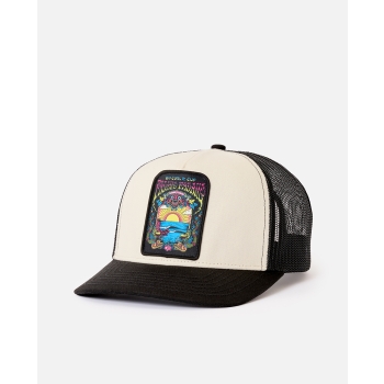 RIP CURL PADANG CUP 26 TRUCKER CAPPELLO WHITE BLACK