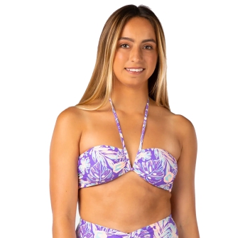 RIP CURL PALM PARTY TOP BRASSEIRE SPORT PURPLE