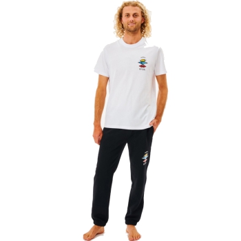 RIP CURL PANTALONI TUTA SEARCH ICON LOGO BLACK