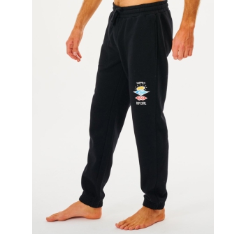 RIP CURL PANTALONI TUTA SEARCH ICON LOGO BLACK